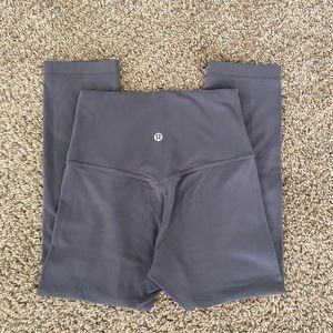 LIKE NEW: Lululemon Align Crop 21”. Size 2.
